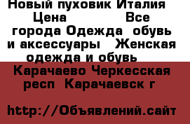 Новый пуховик Италия › Цена ­ 11 500 - Все города Одежда, обувь и аксессуары » Женская одежда и обувь   . Карачаево-Черкесская респ.,Карачаевск г.